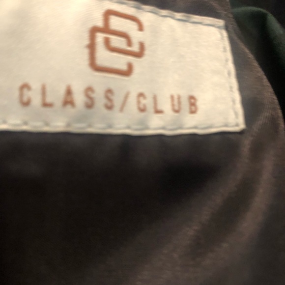 Big boys classic club hunter green velvet sports  coat size 14/16 - Picture 3 of 9